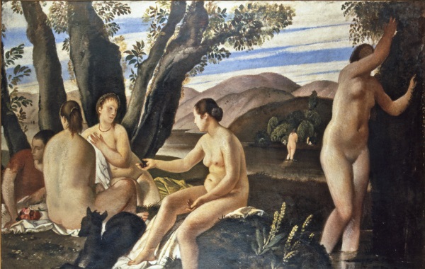 Felice Carena, Serenità, 1925, olio su tela Felice Carena, Serenità, 1925, olio su tela