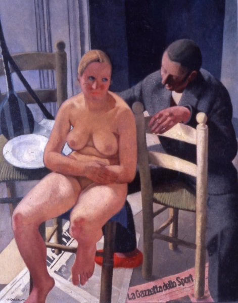 Felice Casorati, Susanna, 1929, olio su tela Felice Casorati, Susanna, 1929, olio su tela