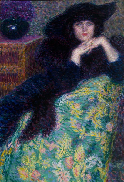 Lionne (Enrico Della Leonessa), Violette, 1913, olio su tela Lionne (Enrico Della Leonessa), Violette, 1913, olio su tela