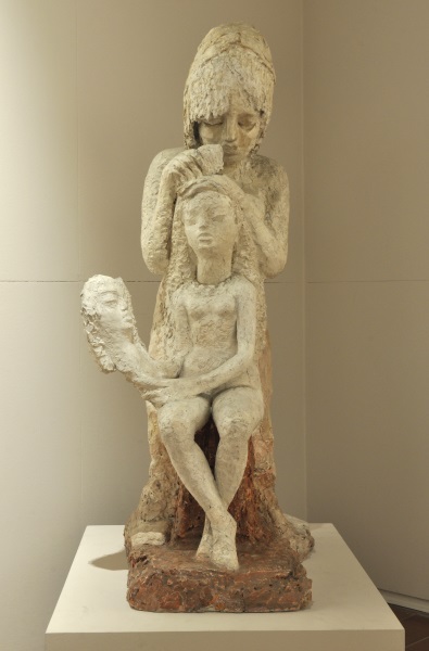 Antonietta Raphael Mafai, Riflesso allo specchio, 1945-1961, gesso Antonietta Raphael Mafai, Riflesso allo specchio, 1945-1961, gesso
