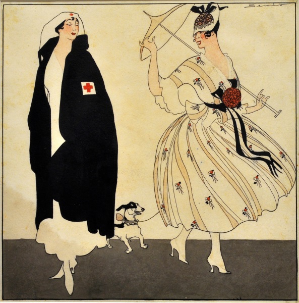 Senio, Amor sacro e Amor profano, 1900-19017, matita e acquarello su carta Senio, Amor sacro e Amor profano, 1900-19017, matita e acquarello su carta