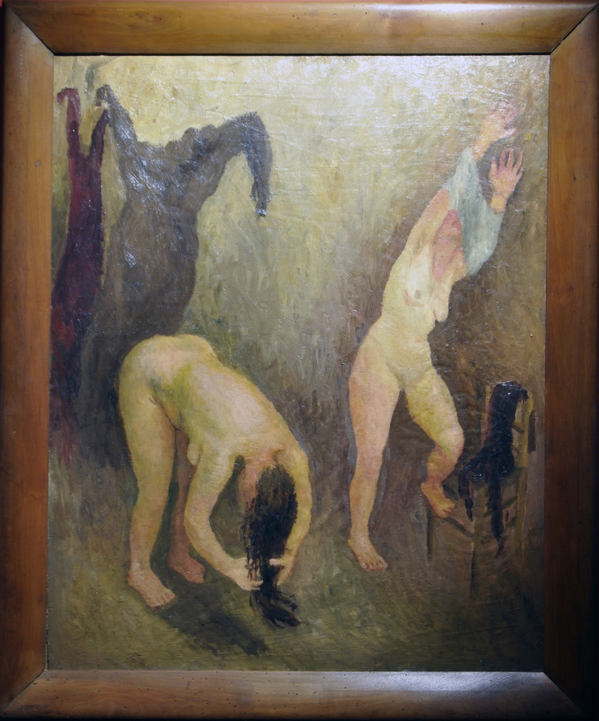 2.	Mario Mafai Donne che si spogliano, 1934  olio su tavola, cm 96,5x79  Roma, Galleria d’Arte Moderna