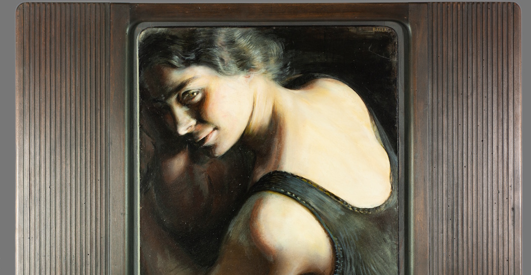 Giacomo Balla (Torino 1871 – Roma 1958) Il dubbio, 1907-08 Olio su carta, cm.67 x 50 Inv. AM 56 Giacomo Balla (Torino 1871 – Roma 1958) Il dubbio, 1907-08 Olio su carta, cm.67 x 50 Inv. AM 56