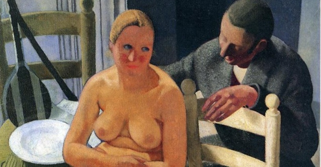 Felice Casorati, Susanna (Conversazione platonica), 1929, olio su tela, inv. AM 794