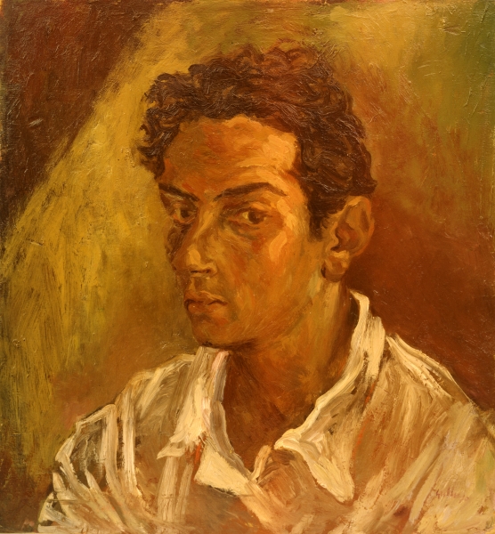 Renato Guttuso, Autoritratto, 1937, olio su compensato 