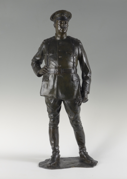 Ettore Ximenes, Il principe Napoleone Luigi, 1915-1918, bronzo, h 57,5 cm 