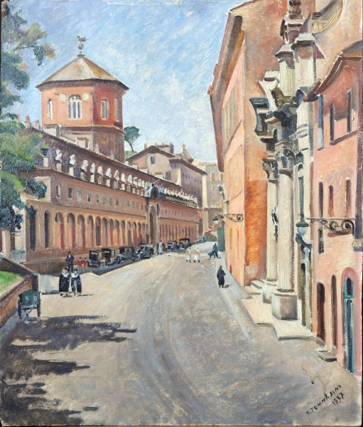 Tina Tommasini, L’ospedale di Santo Spirito e il Borgo,1937