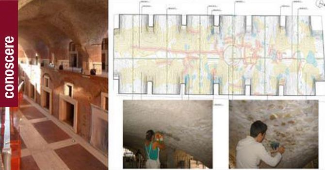 Il restauro della volta della Grande Aula dei Mercati di Traiano Il restauro della volta della Grande Aula dei Mercati di Traiano