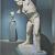 Allestimento delle sculture dei Musei Capitolini in Sala Macchine nel 1997