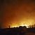 Un campo di canna da zucchero durante un incendio controllato. Vitória de Santo Antão, Pernambuco, Brasile. Novembre 2011