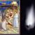 Le due visioni di Giotto. A sinistra: la cometa di Halley rappresentata nel 1304 da Giotto a Padova nella Natività, presso la Cappella degli Scrovegni. L'omonimo astro chiomato ispirò il grande pittore, che lasciò una rappresentazione fedele del fenomeno. A destra: quasi settecento anni dopo, la sonda spaziale Giotto avvicina la cometa di Halley nel 1986, ottenendo la prima visione dettagliata di un nucleo cometario. 