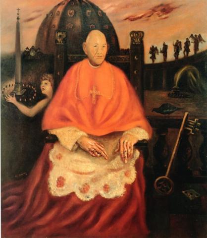 Scipione (Gino Bonichi), Il Cardinal Decano, 1930 (particolare)