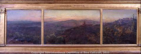 Pio Bottoni, Augusta Perusia, 1900-1906, olio su tela, inv. AM 289